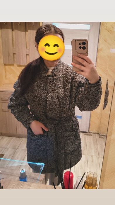 Płaszcz damski wiosna/jesień H&M 42