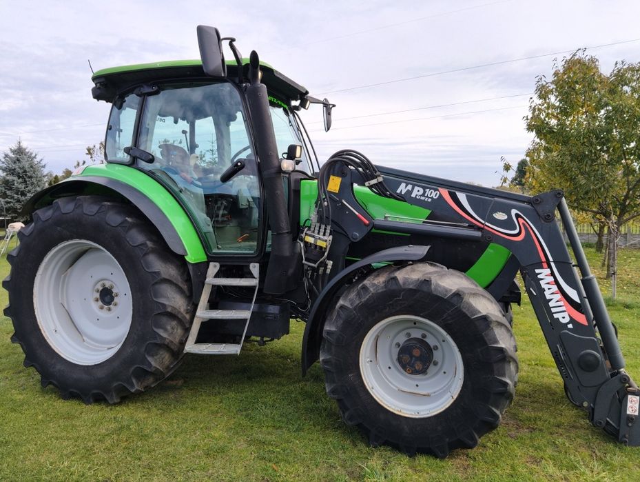 Deutz fahr Agrotron K 110 2007r Tur Manip MP 100 2013rok Sieradz • OLX.pl