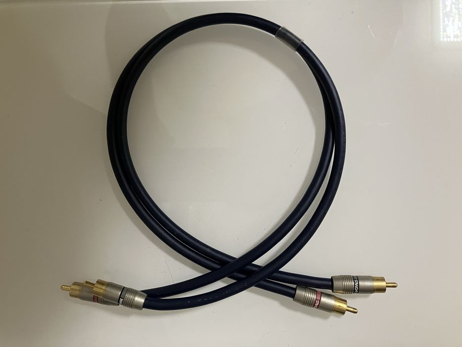 Cabos RCA audiófilos usados, como novos