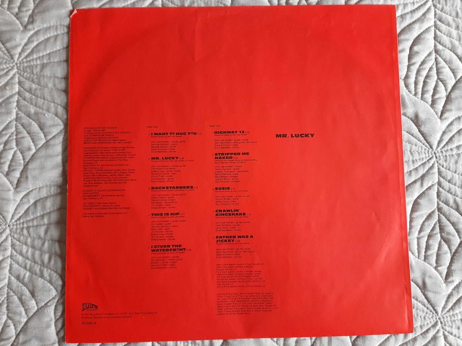 John Lee Hooker - Mr. Lucky - Europa - Vinil LP