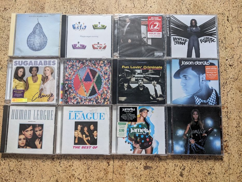 CD диски Basement, China Crisis Deux Filles, Sex Pistols, Chameleons