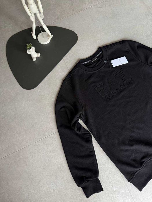Чоловічий мужская Світшот кофта  Armani  армані Black