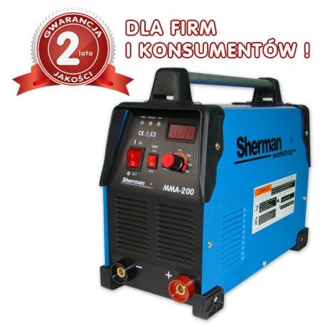 Spawarka inwertorowa MMA 200 SHERMAN