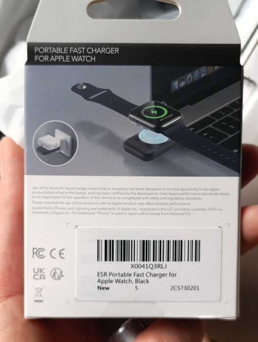 Бездротовий зарядний пристрій ESR Qi2 3-in-1 Wireless Charging Set,  для одночасного заряджання трьох пристроїв Apple