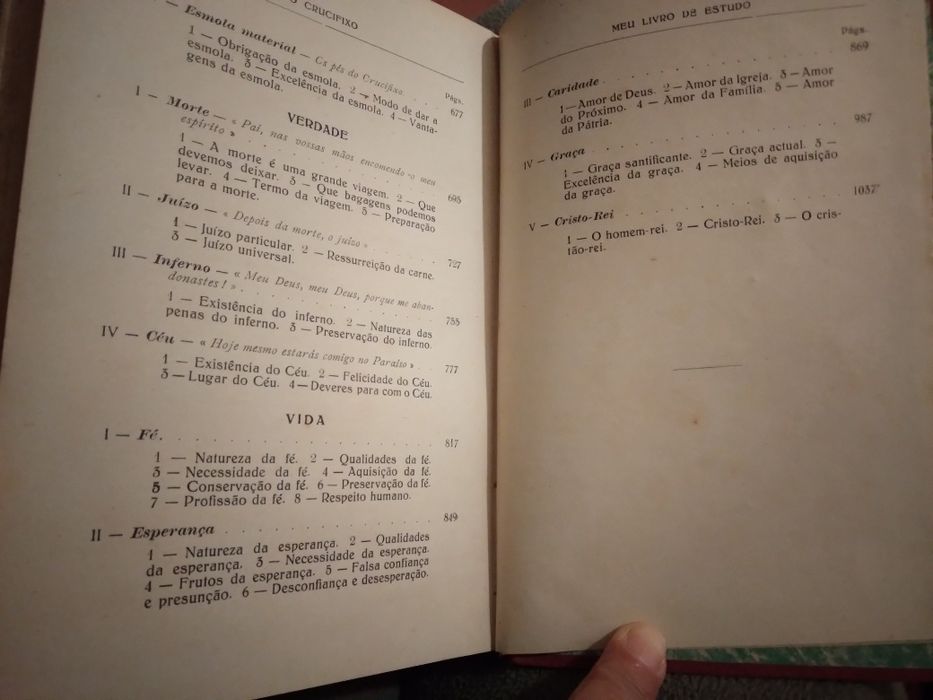 O crucifixo, meu livro de estudo