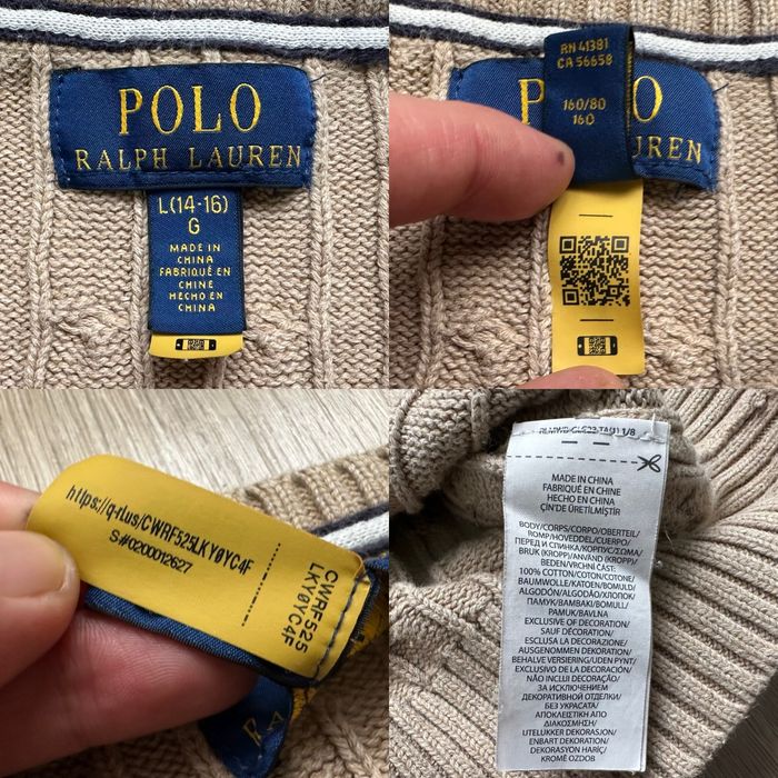 Светр кофта Polo Ralph Lauren