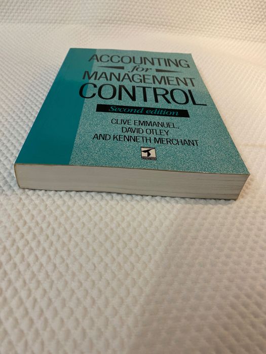 Accounting for Management Control