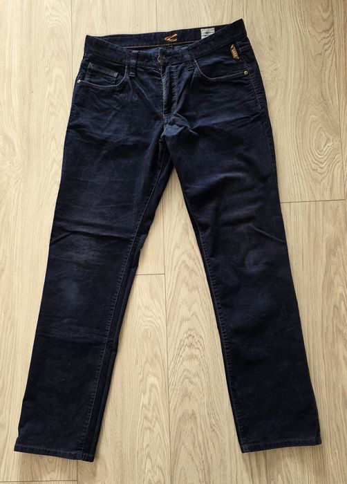 Camel Active Woodstock- granatowe sztruksy 36/34
