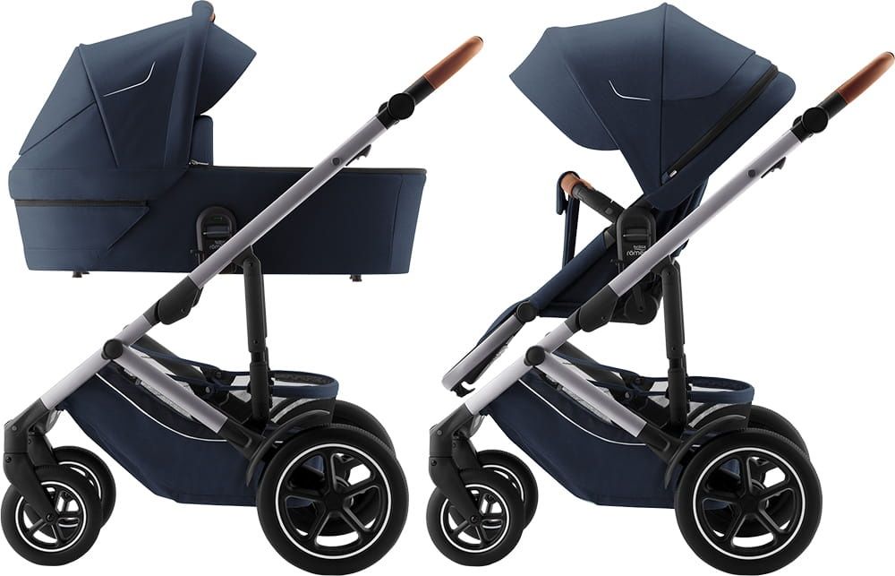 Wózek 2w1 - Britax Romer Smile 5Z - zestaw spacerówka + gondola GWAR.