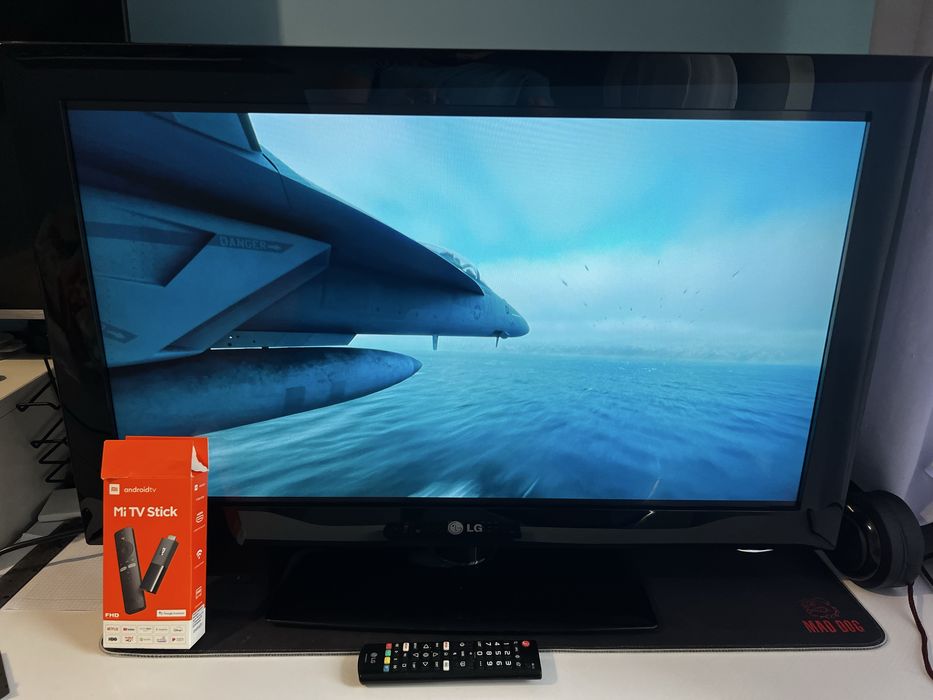 Na sprzedaż telewizor LG 32 cale z HDMI i USB i VGA może być monitorem zasprawny w 100% z pilotem do odbioru w Mielec