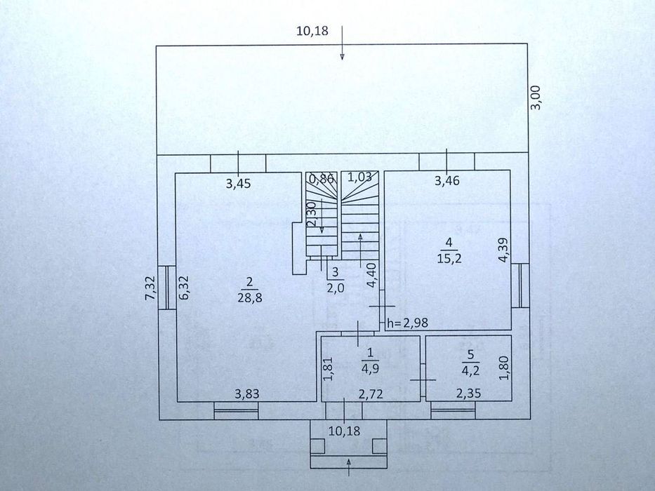 Продаж окремостоячого 3 кімнатного будинку у с. Бірки