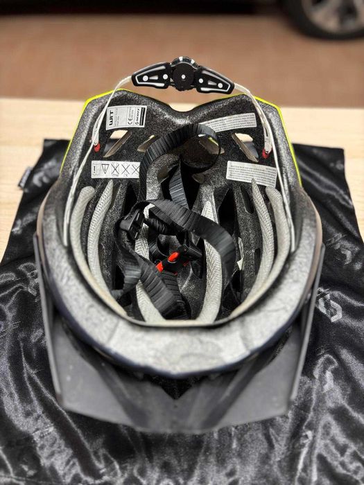 Capacete bicicleta Scott Wit Preto e Verde (M)