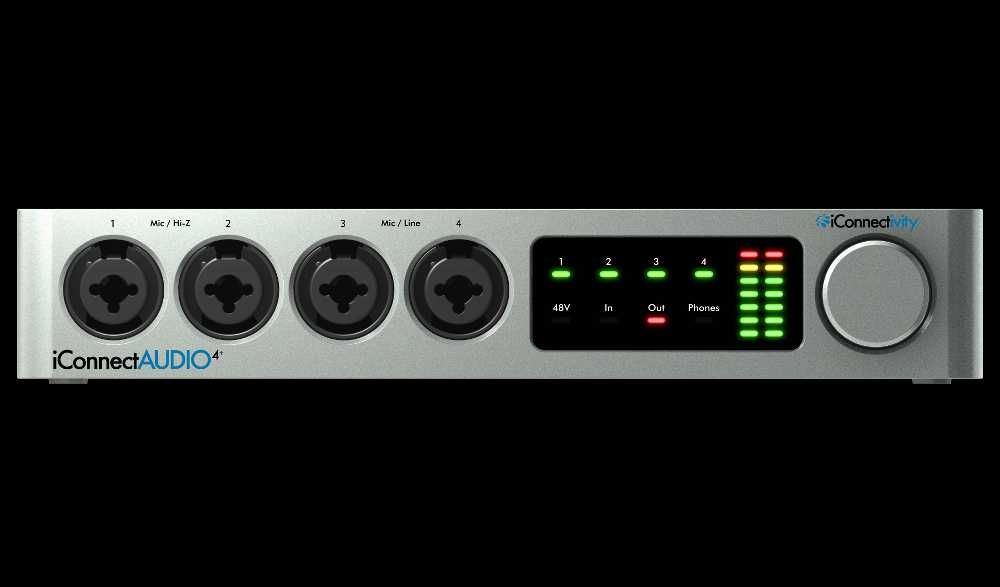 IconnectAUDIO 4+ Interfejs audio Iconnectivity