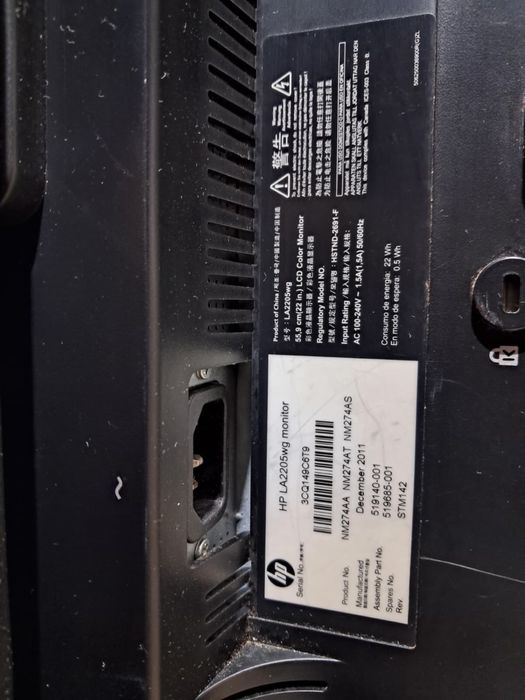 Monitor HP Compaq LA2205wg