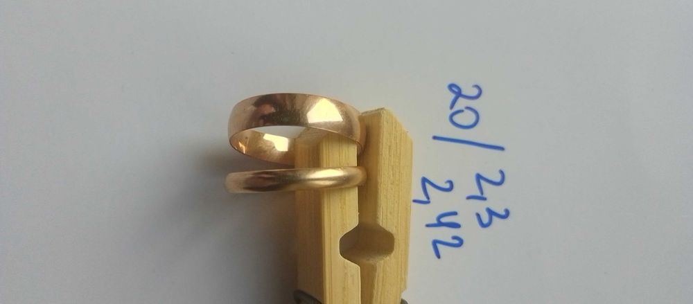 Обручальные кольца золотые