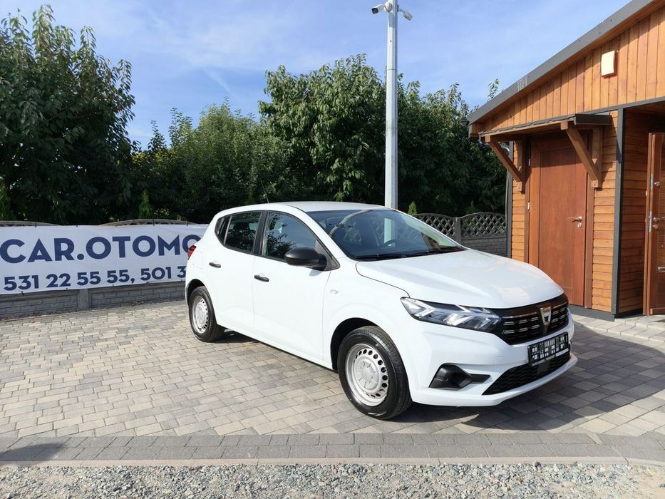 Dacia Sandero 1.0 Benzyna-Gaz 91 KM Zarejestrowany Oryginalny Przebieg