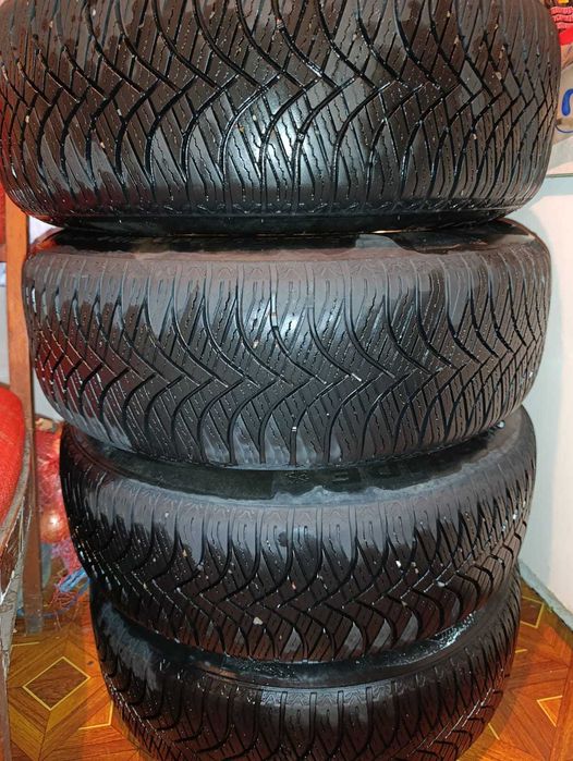 Диски комплект audi r15 5*112 з шинами 195/65