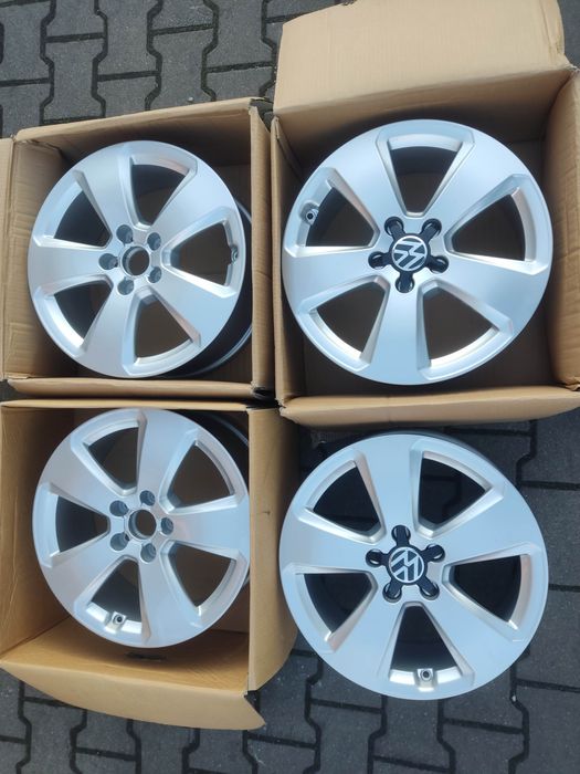 Felgi aluminiowe NOWE 17 5x112 6,5j et43 audi SKODA SEAT VOLKSWAGEN