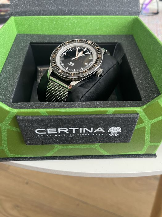 Certina DS PH 200 C0364071105001 Ceramic brand NEW full set