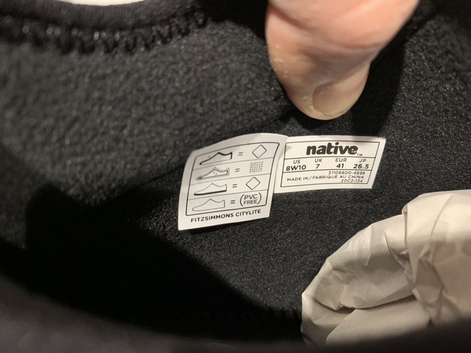 Ботинки NATIVE Fitzsimmons Citylite 31106800-4998