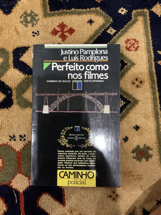 Livro Justino Pamplona e Luís Rodrigues - Perfeito como nos filmes.