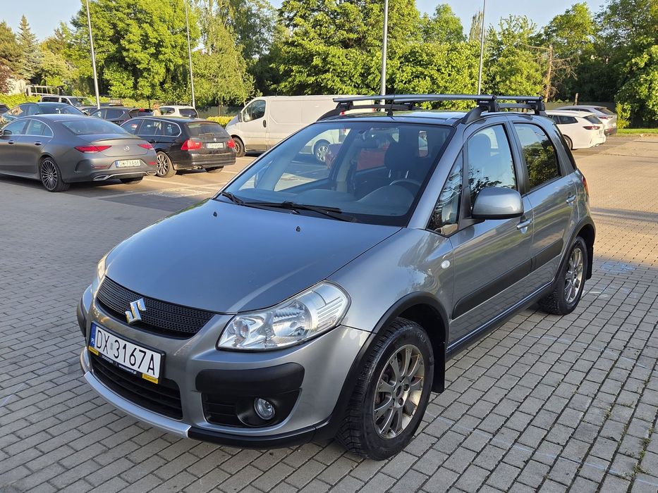 Suzuki SX4 4X4, hak holowniczy, zarejestrowany, belki, zadbany, Keyless, warto!