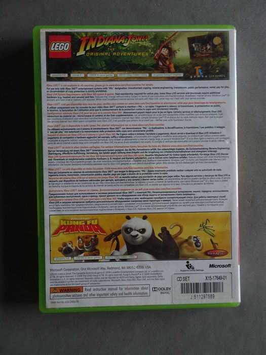 Xbox Game – Lego Indiana Jones / Kung Fu Panda64751956550786121