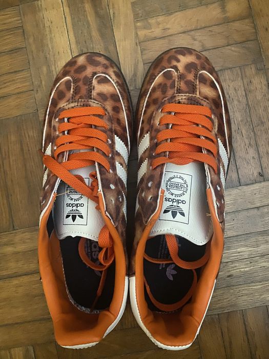 Adidas Samba OG  Orange Leopard