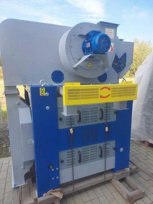 Separator sitowy BISS 25 t/h z komorą aspiracyjną, Czyszczalnia zboża