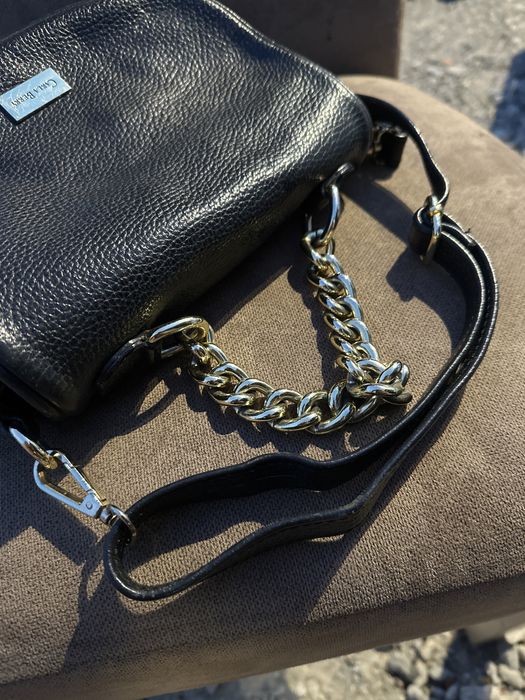 Torebka skórzana Carla Berry stan bdb