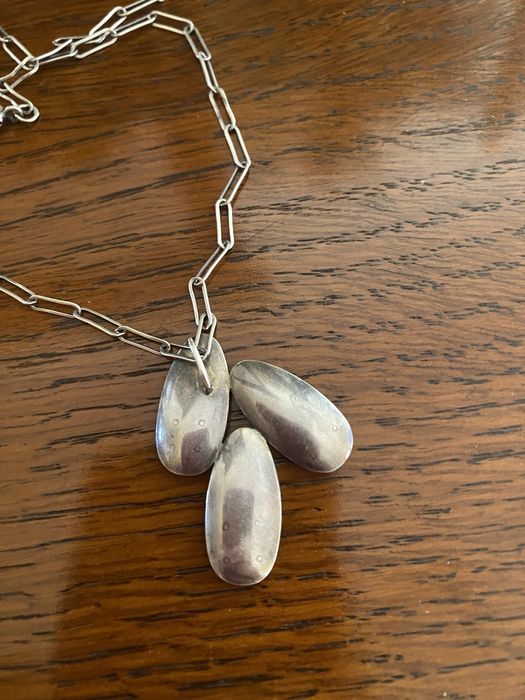 Srebrny wisior  60 cm