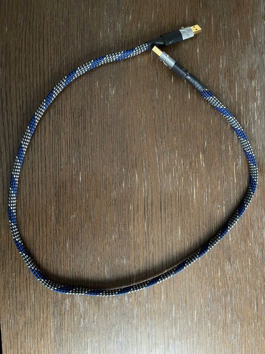 Kabel USB Solid Core Audio No.1 Premium.srebro, high-end, nowy 2200 zł