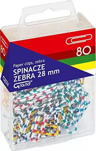 Spinacze Zebra. Nowy Produkt