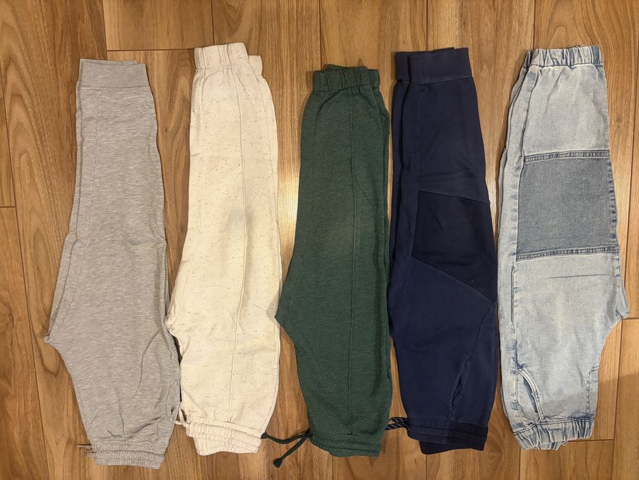 Spodnie dresowe joggery dresy H&M Next r. 134