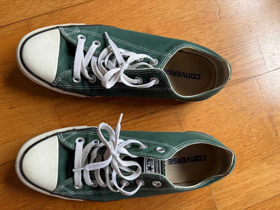 Sapatilhas / Ténis Converse All Star Low Verde T. 41.5 (UK 8 / 26.5 cm)