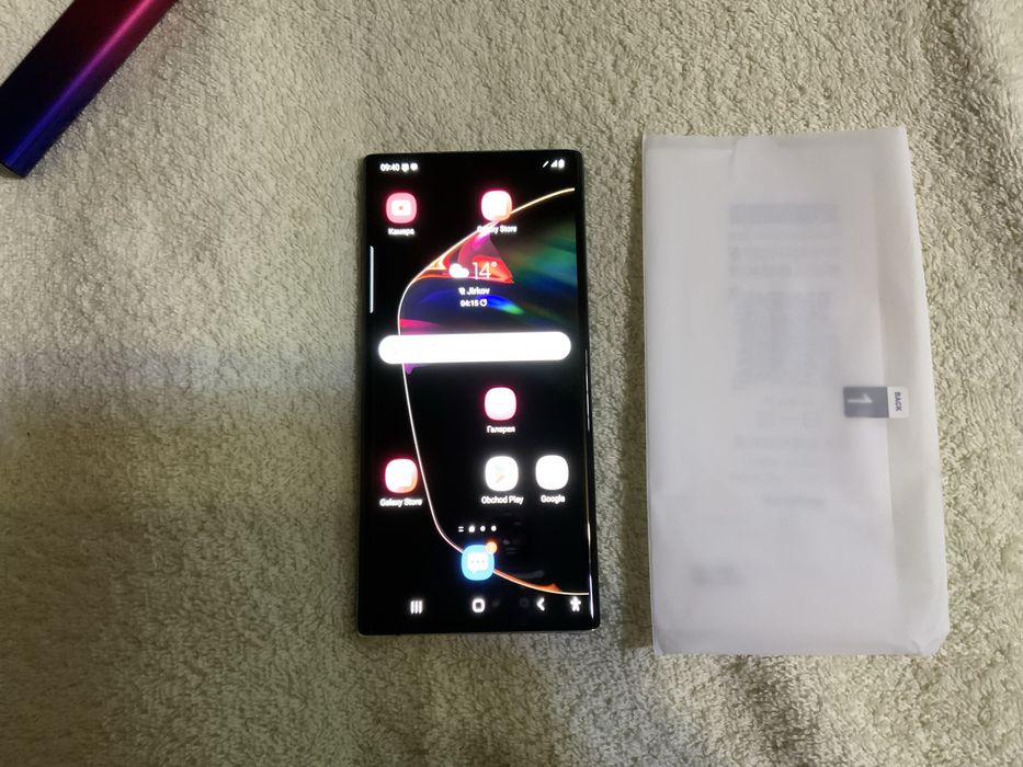Флагманский смартфон Samsung Note 10 Plus 12/256GB, 1 sim, снепдреган