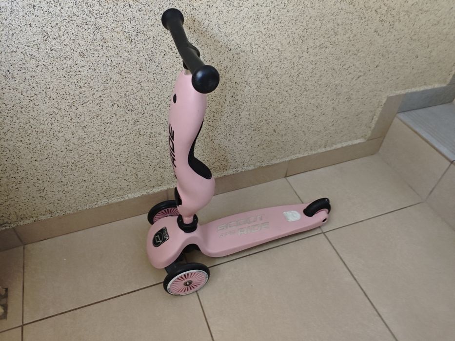 Hulajnoga Scoot and ride różowa