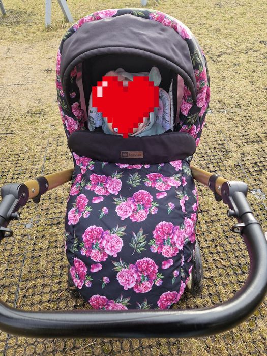 Wózek dziecięcy 3w1 BabyLux Colorlux