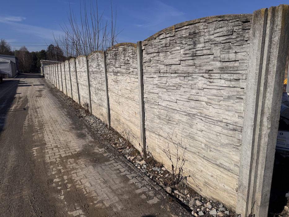 Plot betonowy panelowy