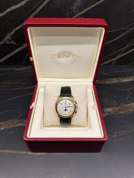 Zenith El Primero Chronomaster, złoto 18K, limitacja nr. 208/250 szt!