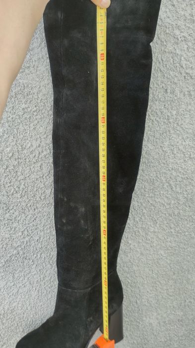 Ботфорти демісезоні/високі сапоги/взуття із замши