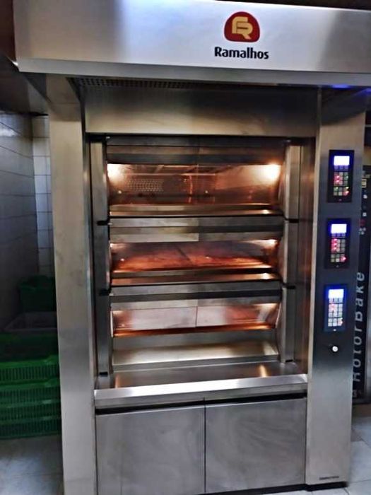 Forno Ramalhos Padaria 4,5m2 LAR 0,90X1,65 Garantia =MODELO ATUAL=