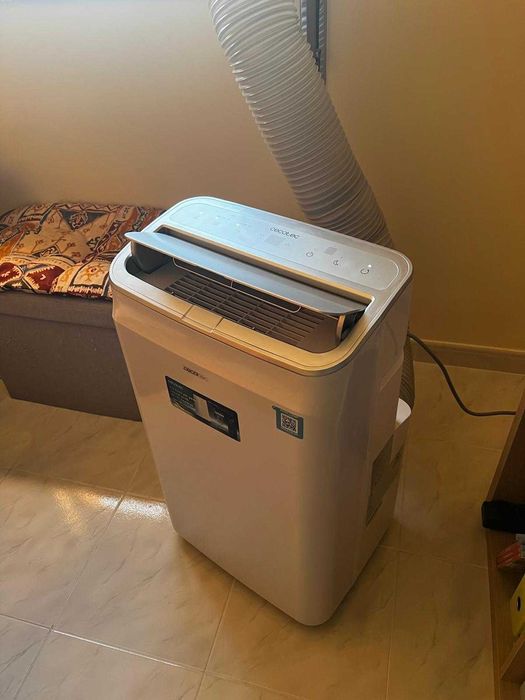 Ar Condicionado Portátil Cecotec 12800 BTU com Wi-Fi – Como Novo