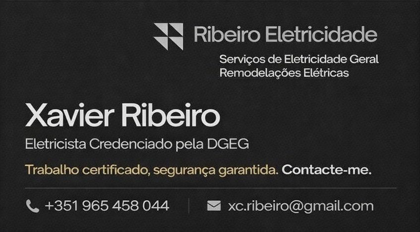 Eletricista Credenciado DGEG | Eletricidade Geral e Remodelações