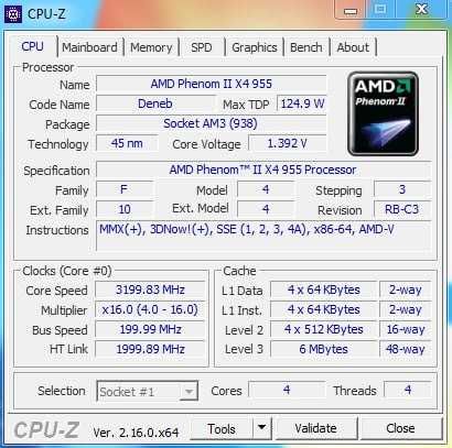 ПК AMD Phenom II x4 955, AMD R9 290X 4GB, 8GB RAM, без накопичувача