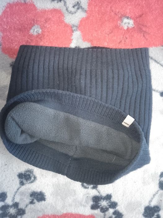 Тепла шапка снуд шарф шапка манишка шарфік хомут шапка комплет 7-12р