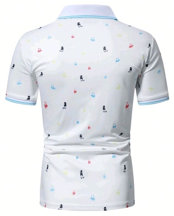 Pólo de Homem "Palms" (NOVO) - Tamanho L