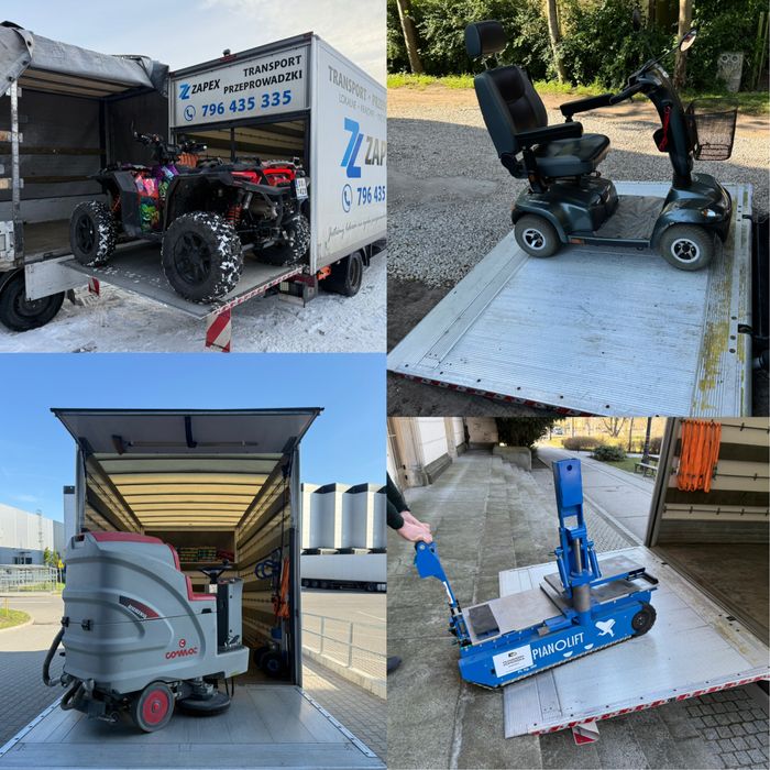 ZAPEX TRANSPORT•Bagażówka•Kontener•Plandeka 8/10pal•Auto z windą•24H/7