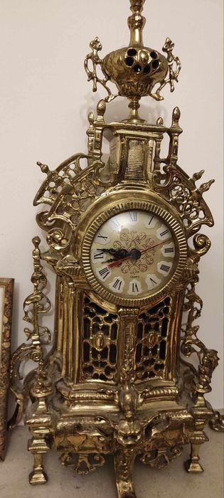 Relógio vintage de mesa/lareira