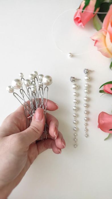 Свадебная бижутерия украшения аксессуары